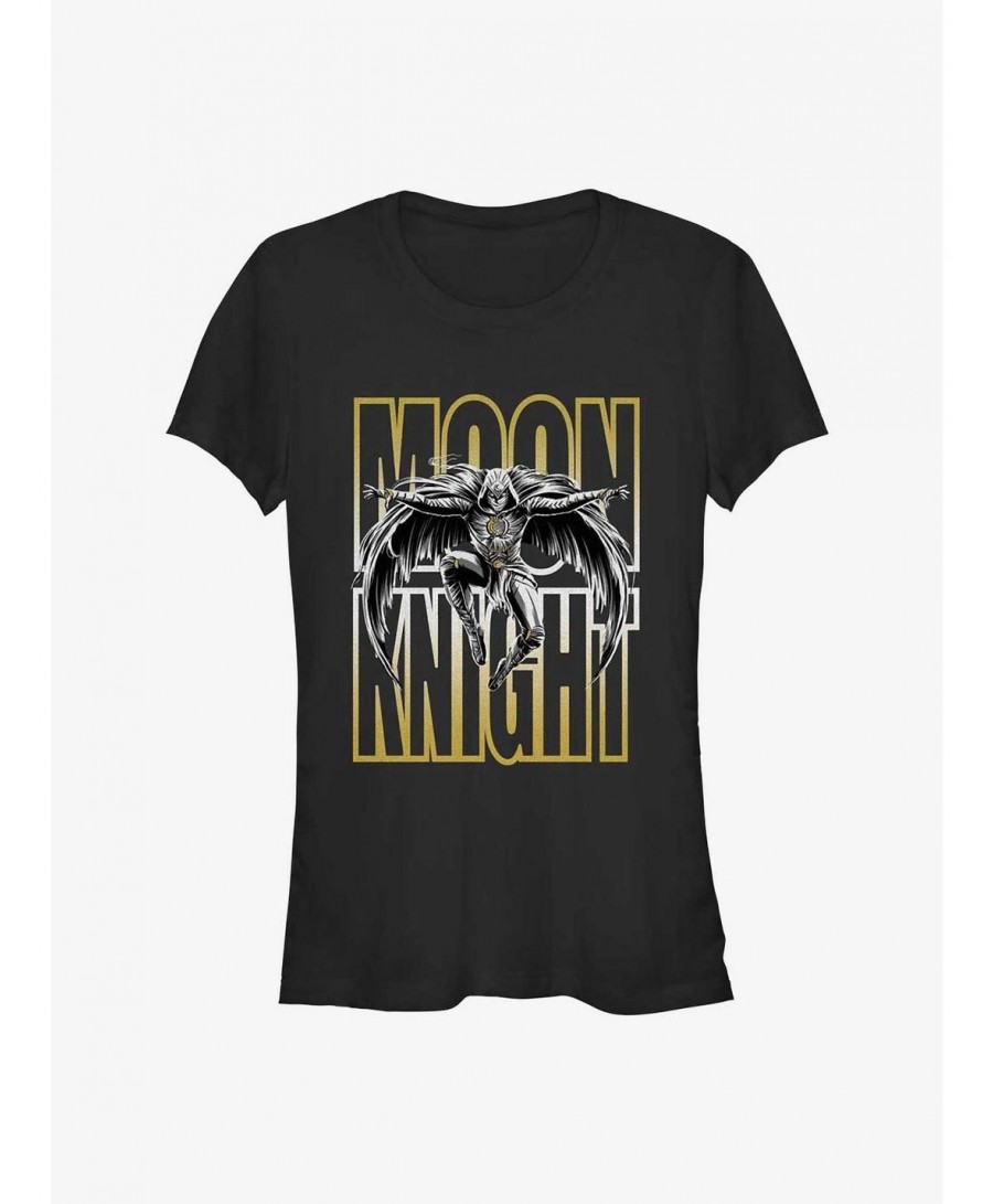 Flash Sale Marvel Moon Knight Moon Jumps Girls T-Shirt $8.17 T-Shirts