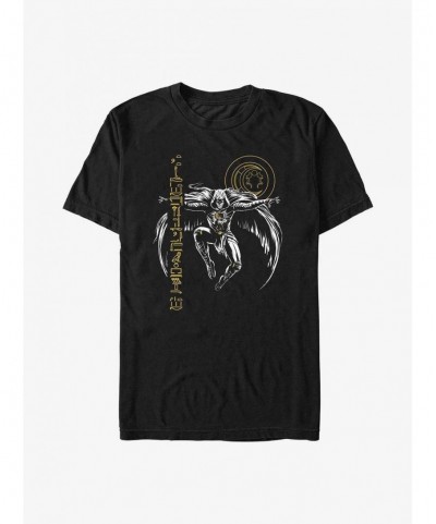 Discount Sale Marvel Moon Knight Gliph Lift T-Shirt $7.46 T-Shirts