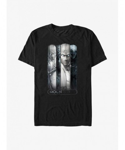 Discount Sale Marvel Moon Knight Glass Panels T-Shirt $6.31 T-Shirts