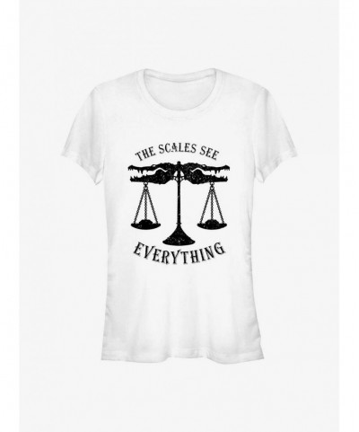 Hot Sale Marvel Moon Knight Scales See Everything Girls T-Shirt $8.37 T-Shirts