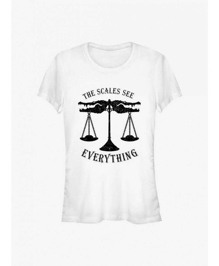 Hot Sale Marvel Moon Knight Scales See Everything Girls T-Shirt $8.37 T-Shirts