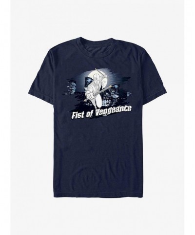 Pre-sale Marvel Moon Knight Suit Fist of Vengeance Badge T-Shirt $7.65 T-Shirts