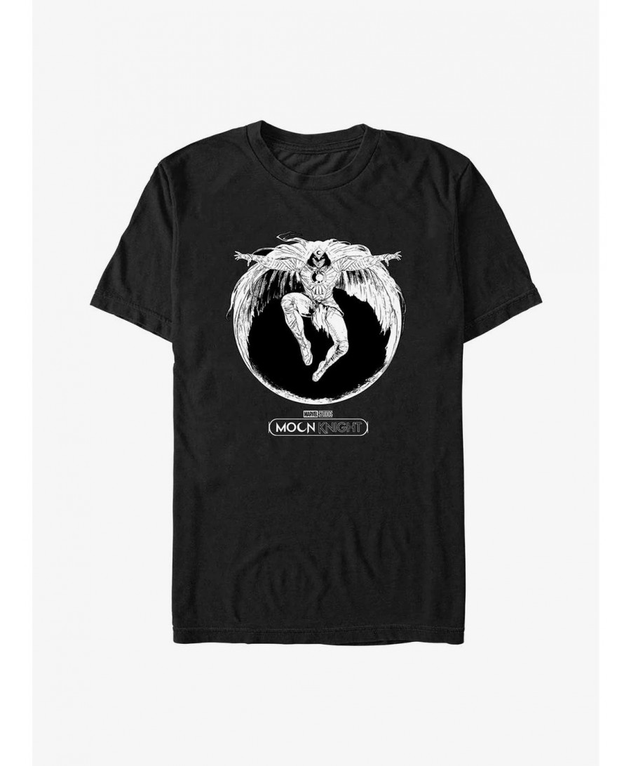 Best Deal Marvel Moon Knight Moon Jump T-Shirt $9.18 T-Shirts