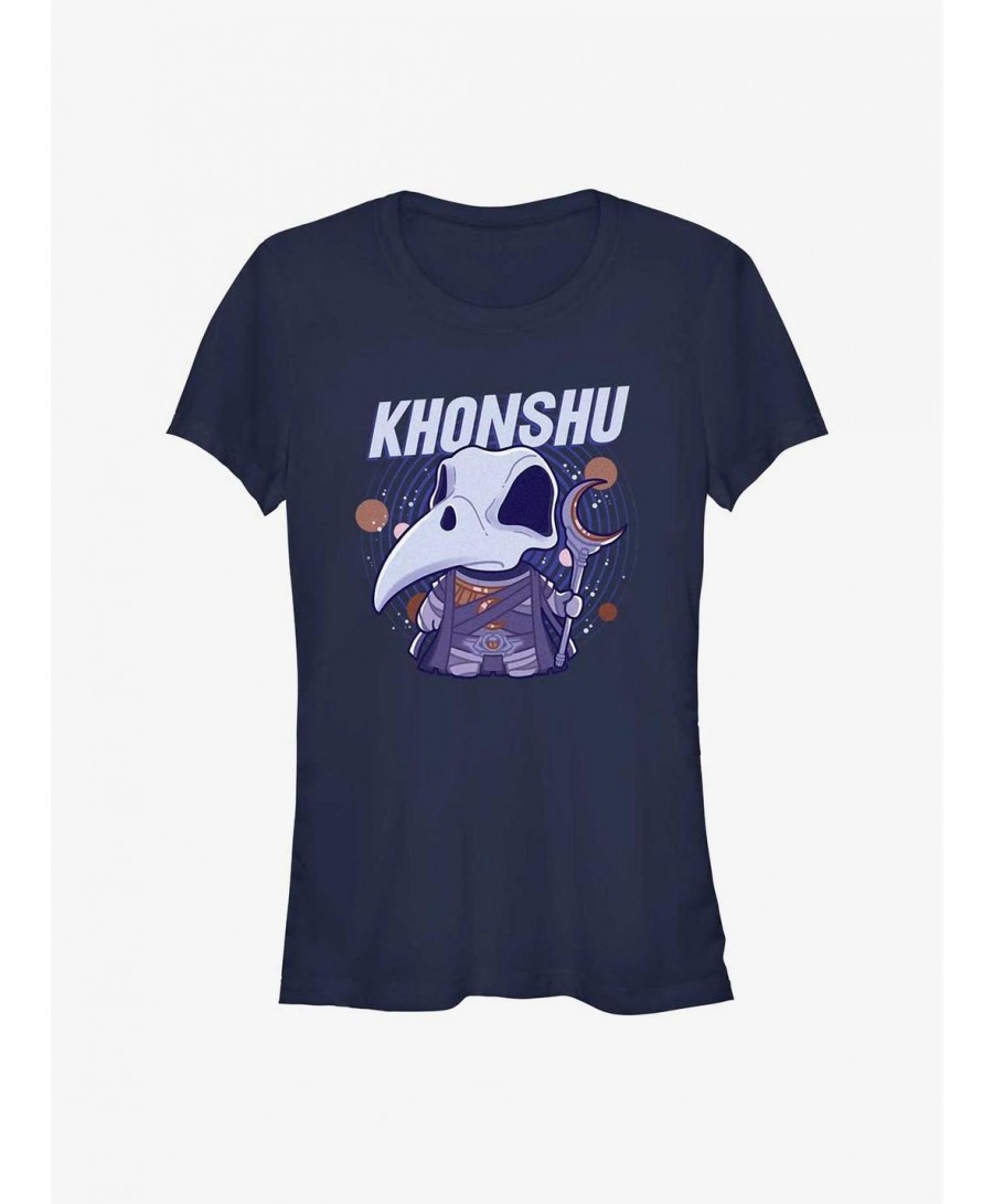 Unique Marvel Moon Knight Khonshu Astros Girls T-Shirt $9.36 T-Shirts