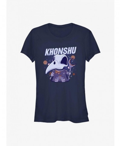 Unique Marvel Moon Knight Khonshu Astros Girls T-Shirt $9.36 T-Shirts