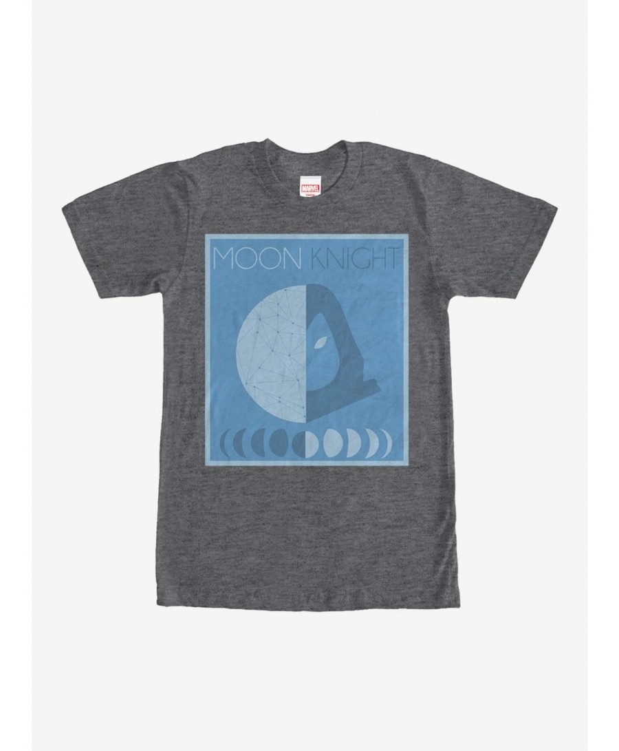 Sale Item Marvel Phases of Moon Knight T-Shirt $8.41 T-Shirts