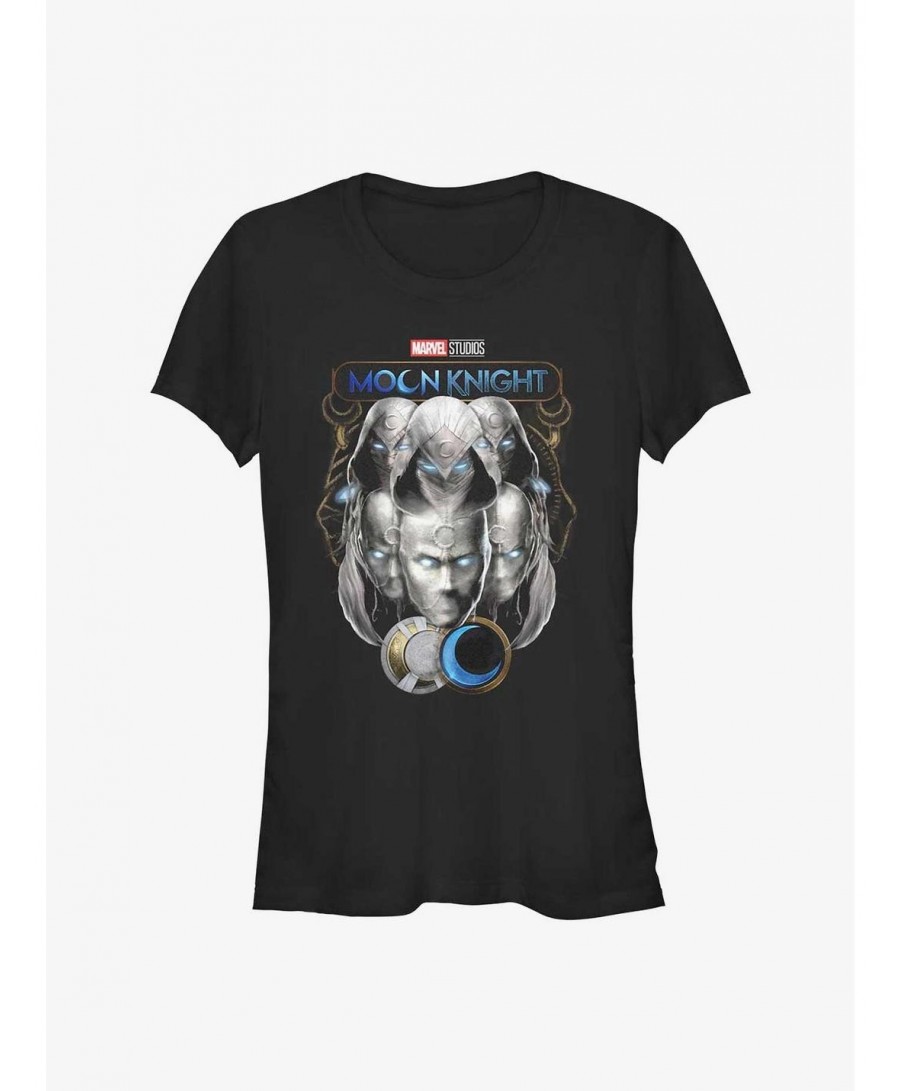 Hot Selling Marvel Moon Knight Voices Girls T-Shirt $7.57 T-Shirts