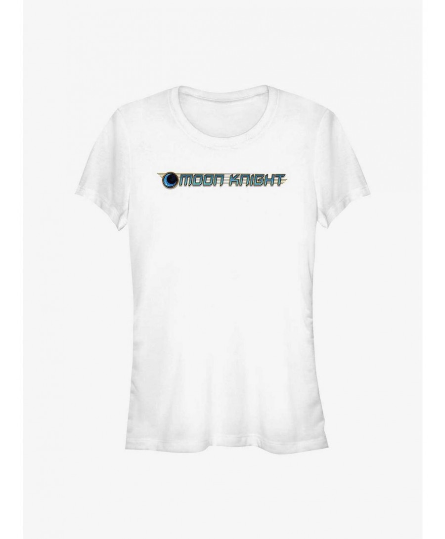 Unique Marvel Moon Knight Logo Girls T-Shirt $7.17 T-Shirts