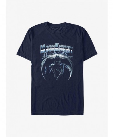 Big Sale Marvel Moon Knight Dark Rain T-Shirt $7.84 T-Shirts