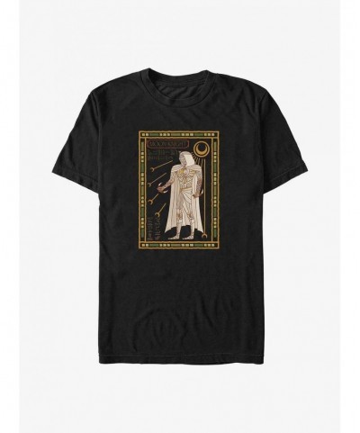 Trendy Marvel Moon Knight Tarot Knight Big & Tall T-Shirt $11.96 T-Shirts