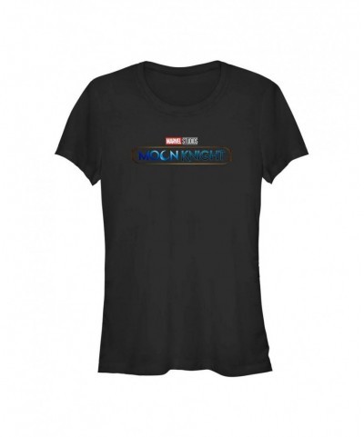 Exclusive Marvel Moon Knight Main Logo Junior's T-Shirt $8.17 T-Shirts