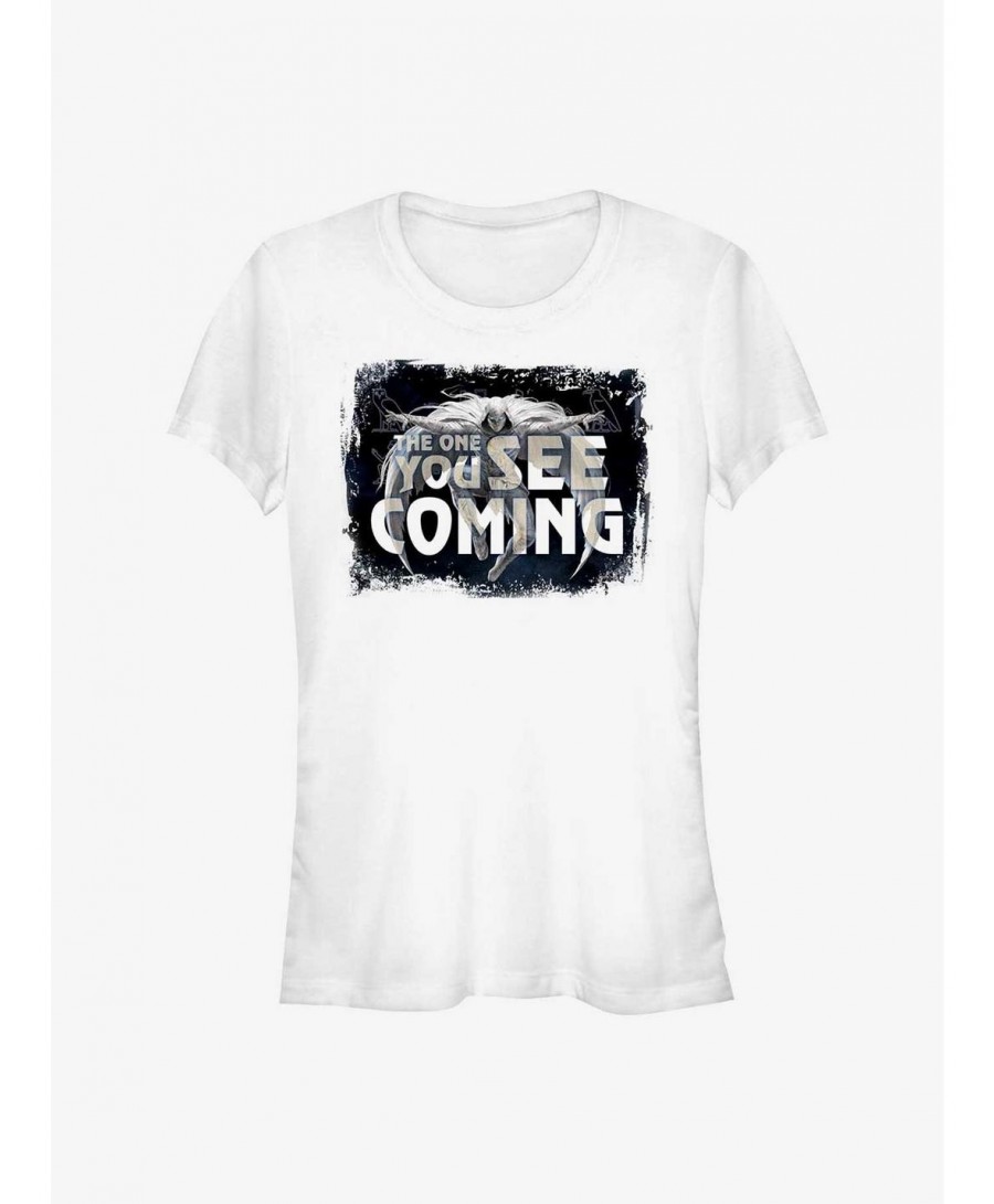 New Arrival Marvel Moon Knight The One You See Coming Girls T-Shirt $7.57 T-Shirts