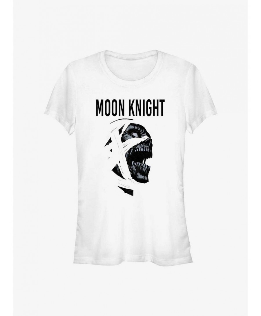 Discount Sale Marvel Moon Knight Mummy By Design Girls T-Shirt $8.17 T-Shirts