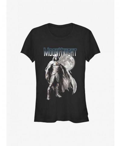 Hot Sale Marvel Moon Knight Moon Girls T-Shirt $7.57 T-Shirts