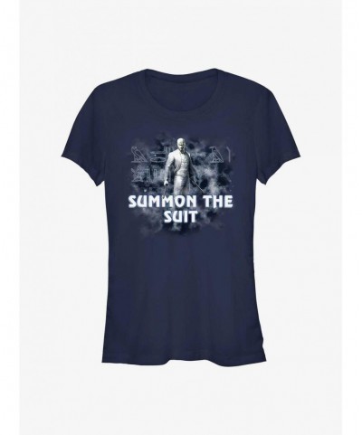 Wholesale Marvel Moon Knight Summon The Suit Girls T-Shirt $8.57 T-Shirts