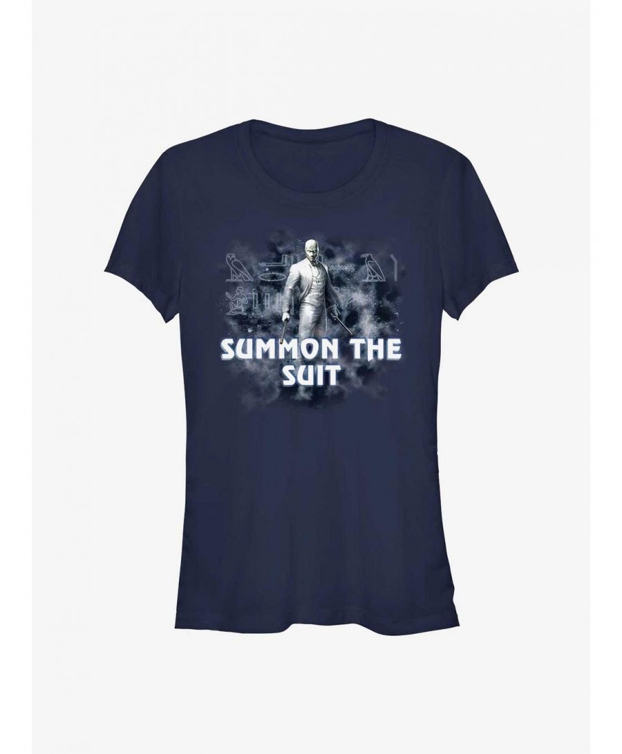 Wholesale Marvel Moon Knight Summon The Suit Girls T-Shirt $8.57 T-Shirts