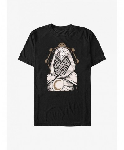 Crazy Deals Marvel Moon Knight Paper Cut Moon T-Shirt $9.56 T-Shirts