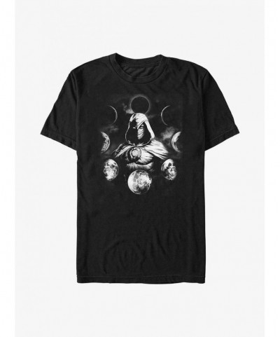 Crazy Deals Marvel Moon Knight Moon Phases T-Shirt $8.03 T-Shirts