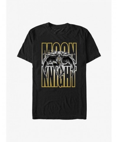 Limited-time Offer Marvel Moon Knight Moon Jumps T-Shirt $9.56 T-Shirts