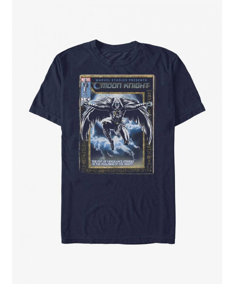 Low Price Marvel Moon Knight Cover Knight T-Shirt $6.88 T-Shirts