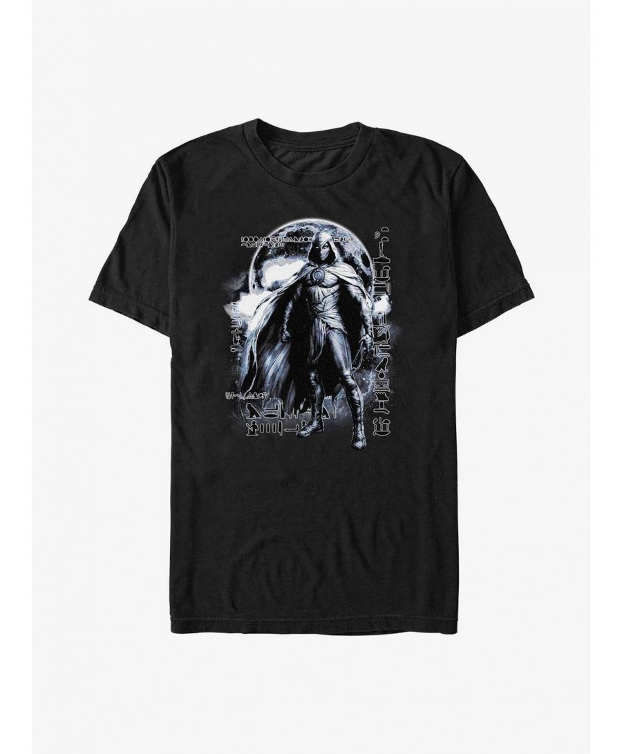 Bestselling Marvel Moon Knight Dark Pose T-Shirt $5.93 T-Shirts