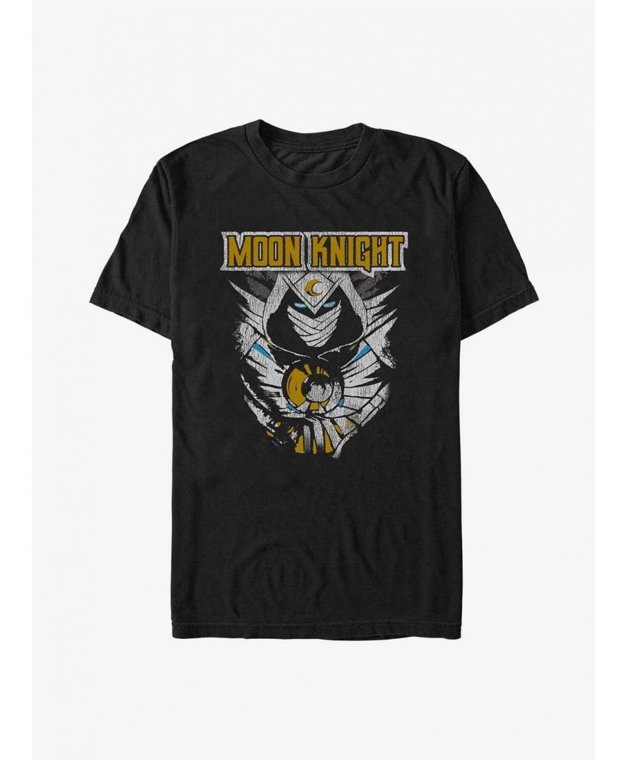 High Quality Marvel Moon Knight Moon T-Shirt $8.41 T-Shirts