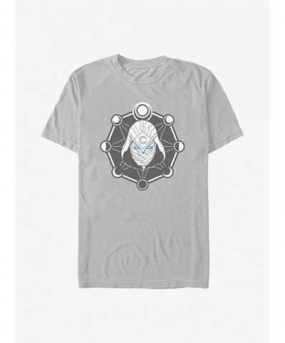 Premium Marvel Moon Knight Mask Logo T-Shirt $6.12 T-Shirts