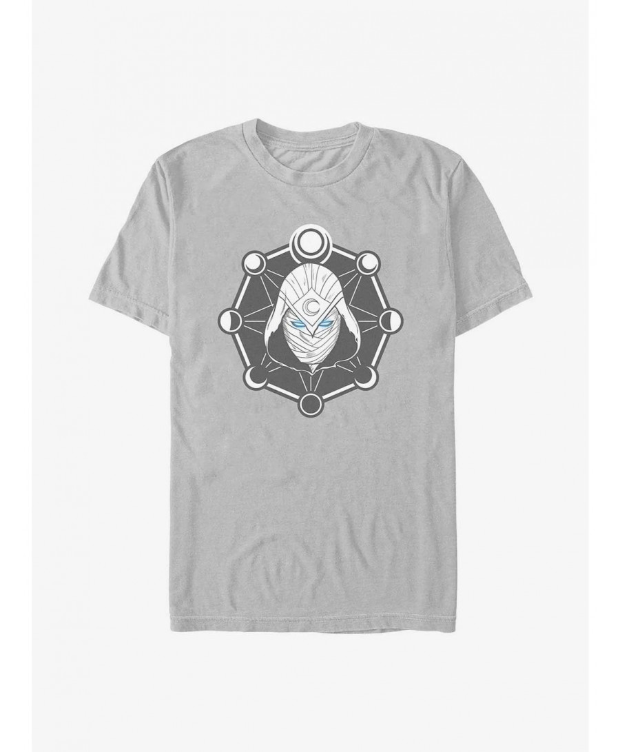 Premium Marvel Moon Knight Mask Logo T-Shirt $6.12 T-Shirts