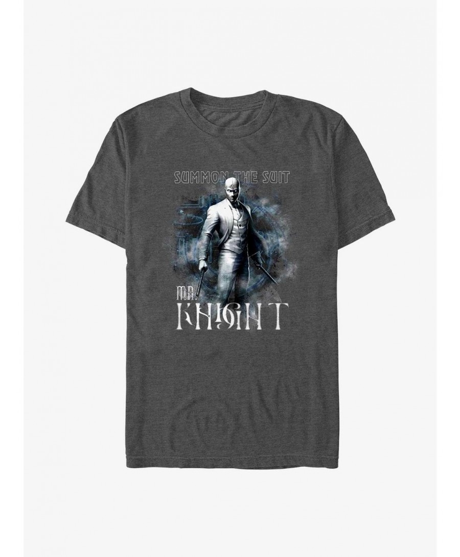 Sale Item Marvel Moon Knight Suit Summon T-Shirt $8.80 T-Shirts