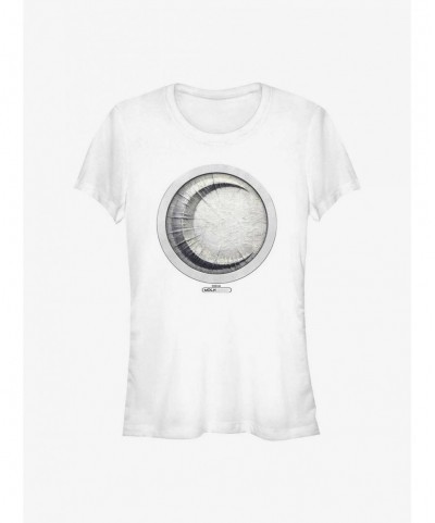 Limited-time Offer Marvel Moon Knight Moon Silver Icon Girls T-Shirt $6.97 T-Shirts