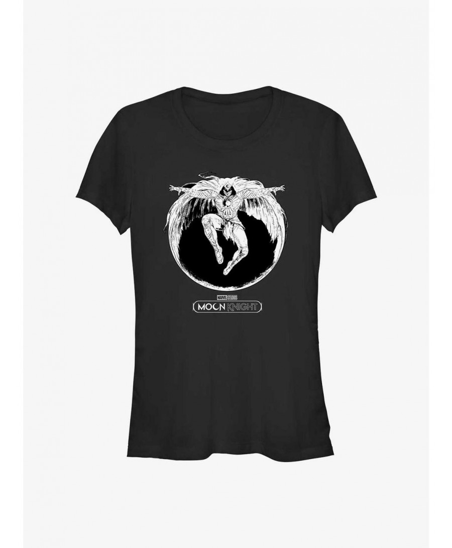 Special Marvel Moon Knight Moon Jump Girls T-Shirt $5.98 T-Shirts