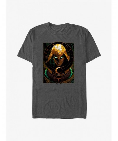 Seasonal Sale Marvel Moon Knight Scarab Moon T-Shirt $8.80 T-Shirts