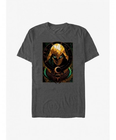 Seasonal Sale Marvel Moon Knight Scarab Moon T-Shirt $8.80 T-Shirts