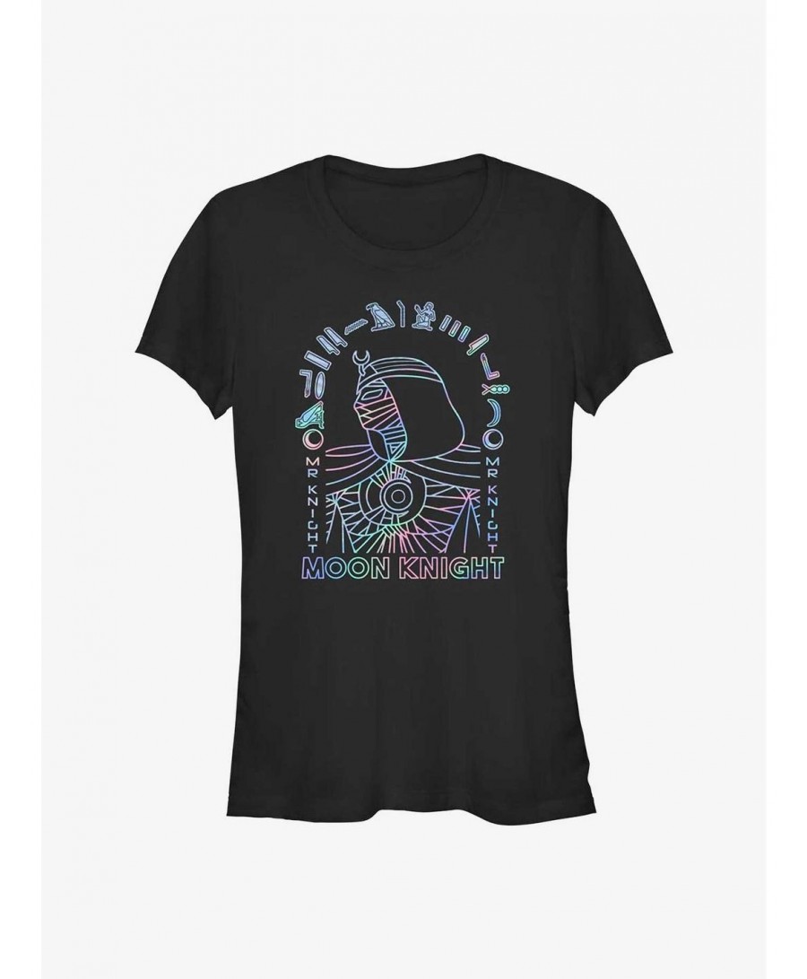 Crazy Deals Marvel Moon Knight Holographic Girls T-Shirt $6.97 T-Shirts