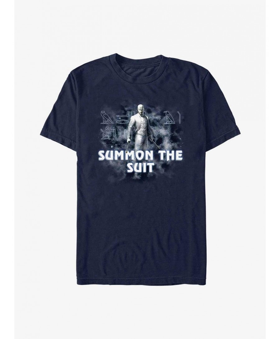 New Arrival Marvel Moon Knight Summon The Suit T-Shirt $6.88 T-Shirts