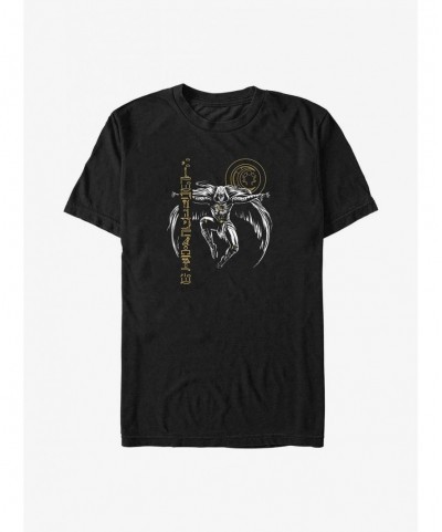 Bestselling Marvel Moon Knight Glyph Jump Big & Tall T-Shirt $10.76 T-Shirts