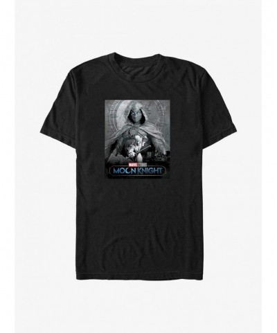 Hot Sale Marvel Moon Knight and Mr. Knight Portrait Big & Tall T-Shirt $8.13 T-Shirts