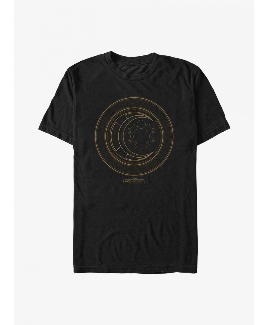 Bestselling Marvel Moon Knight Hieroglyphics Logo T-Shirt $8.60 T-Shirts