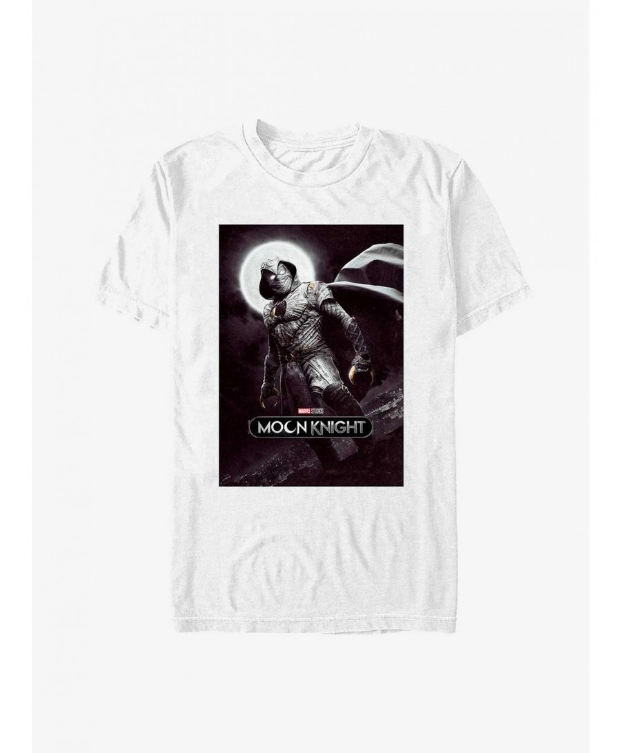 Big Sale Marvel Moon Knight Hero of the Night T-Shirt $7.84 T-Shirts