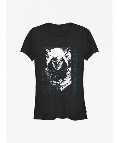 Hot Sale Marvel Moon Knight Grunge Girls T-Shirt $9.76 T-Shirts